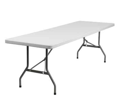 Rectangular table 8ft