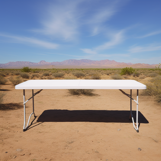 Rectangular table 8ft