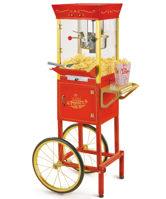 Popcorn Machine Cart