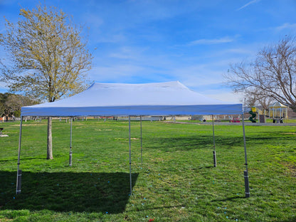 Tent Package (Includes: Pop Up Tent (10x20), Light Kit, 2 Round Tables, 16 Chairs)